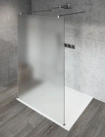 Sprchové dvere GELCO - VARIO CHROME jednodielna sprchová zástena do priestoru, matné sklo, 1400  GX1414GX2210