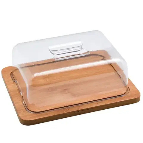Dekorácie a bytové doplnky Doska na syry bambus 30*24*10.5 g18-g043