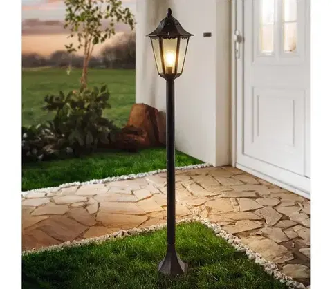 Záhradné lampy Eglo 79269 - Vonkajšia lampa NAVEDO 1xE27/60W/230V IP44 79269