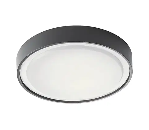 Záhradné lampy Redo 90155 - LED Vonkajšie stropné svietidlo PONZA LED/16W/230V pr. 26 cm IP65 90155