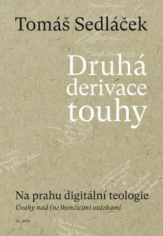 Eseje, úvahy, štúdie Druhá derivace touhy - Na prahu digitální teologie - Tomáš Sedláček