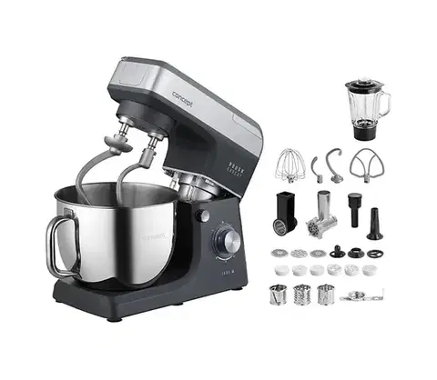 Predlžovacie káble Concept RM6000 - Kuchynský robot DOUGH EXPERT 1900W/230V antracit/nerez RM6000
