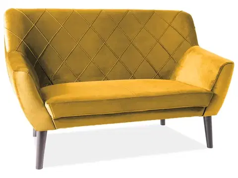 Pohovky a gauče Pohovka KIER 2 VELVET Signal