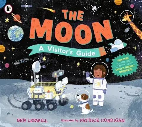 Leporelá, krabičky, puzzle knihy The Moon: A Visitor's Guide - Ben Lerwill