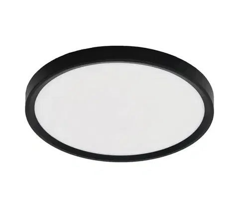 Svietidlá Fulgur 42362 - LED Stropné svietidlo NOMY LED/24W/230V pr. 30 cm čierna s-42362