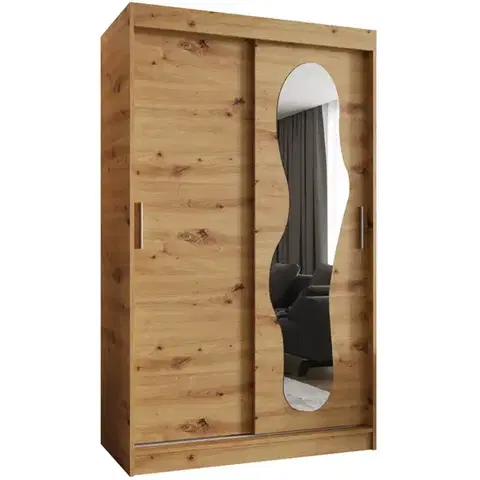 Šatníkové skrine Skriňa Ultra 120 artisan