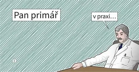 Komiksy Pan primář v praxi - Pan Primář