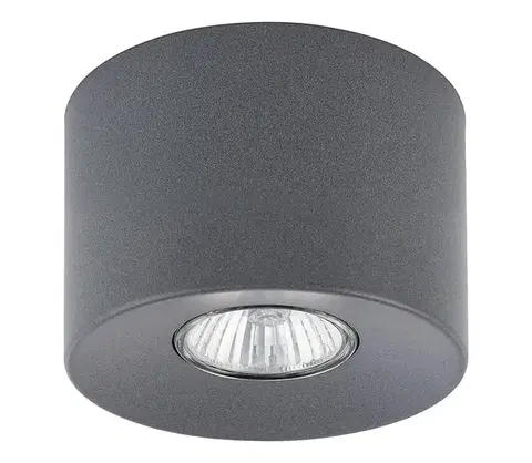 Svietidlá  Bodové svietidlo ORION 1xGU10/10W/230V šedá 3235