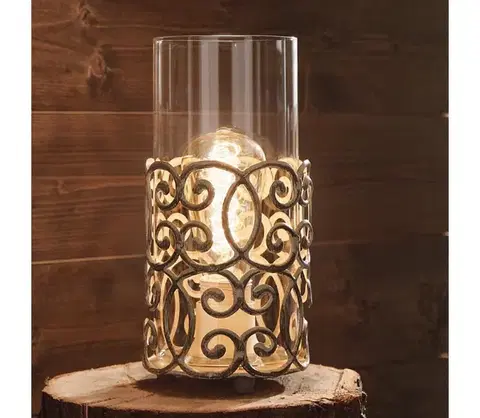 Lampy Eglo 49274 - Stolová lampa CARDIGAN 1xE27/60W/230V 49274