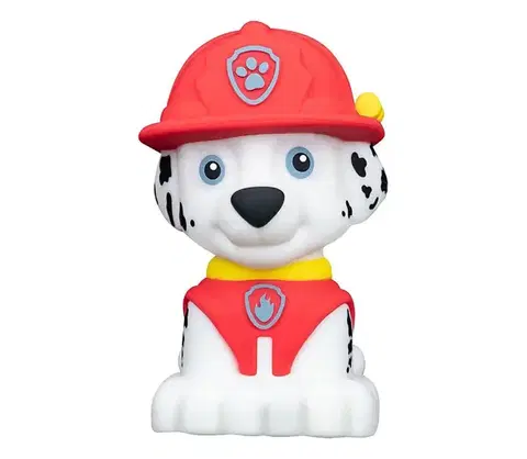 Lampy MegaLight - LED Stmievateľná nabíjacia detská lampa PAW PATROL MARSHALL LED/5V 187410MG