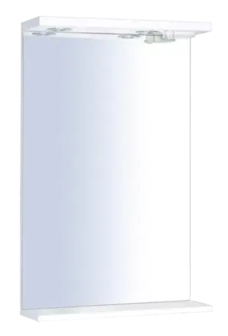 Kúpeľňové zrkadlá Zrkadlo s osvetlením Keramia Pro 50x80 cm biela PROZRCK50IP PROZRCK50IP