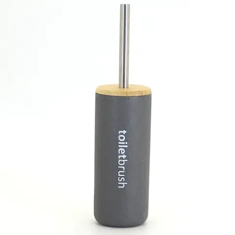 Kúpeľňové doplnky WC kefa PL-4005 sandgray