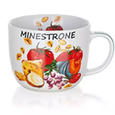Dekorácie a bytové doplnky Hrnček na polievku Minestrone