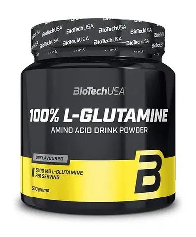 Glutamín 100% L-Glutamine - Biotech USA 500 g