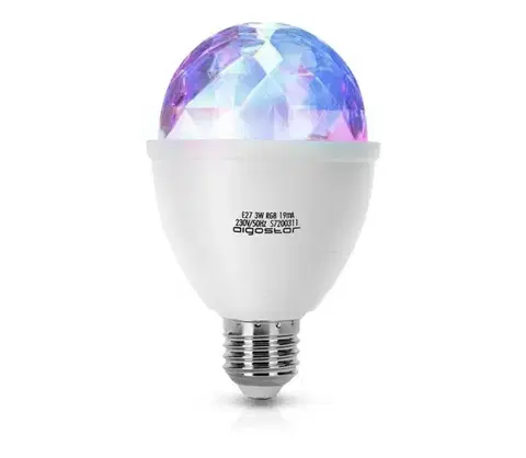 LED osvetlenie  B.V. LED RGB Žiarovka E27/3W/230V -  103000RZJ