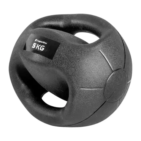 Medicinbaly Medicinbal s úchopmi inSPORTline Grab Me 5 kg