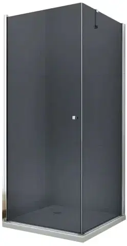Sprchovacie kúty MEXEN/S - PRETORIA sprchovací kút 70x70, grafit, chróm 852-070-070-01-40