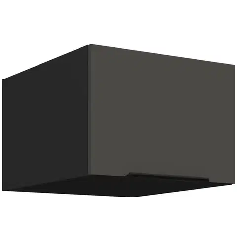 Kuchynské skrinky visiace Kuchynská skrinka Aria-Gr/Bl Anti Fingerprint 50 Nagu-36 1f