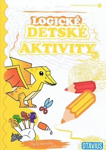 Nalepovačky, vystrihovačky, skladačky Logické detské aktivity 3