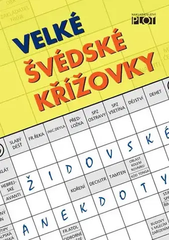 Krížovky, hádanky, hlavolamy Velké švédské křížovky - Židovské anekdoty - Adéla Müllerová