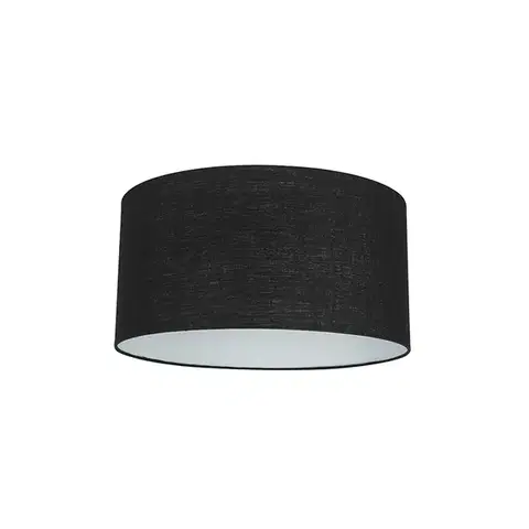 Tienidlo na lampu Látkové tienidlo čierne 50/50/25