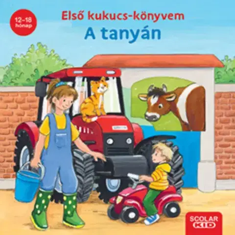 Leporelá, krabičky, puzzle knihy Első kukucs-könyvem - A tanyán - Carla Häfner