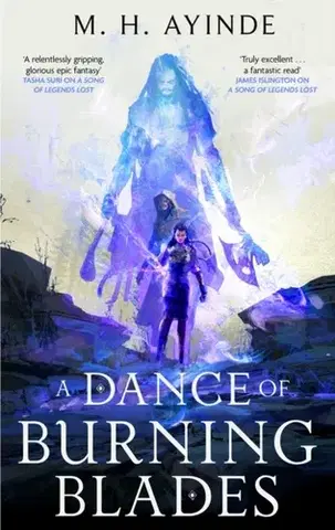 Sci-fi a fantasy A Dance of Burning Blades - M. H. Ayinde