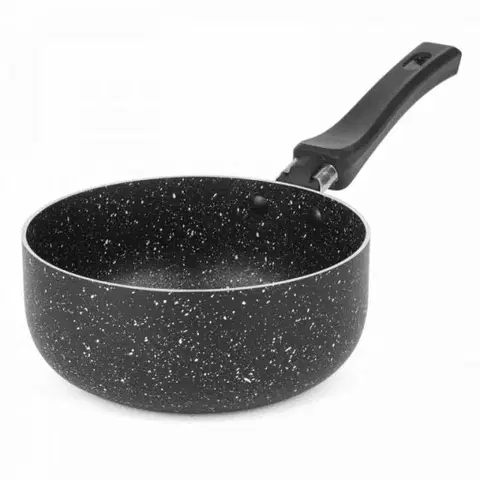 Panvice Kinekus Kastról čierny nepriľnavý 16cm / 1,2l MARMARA s rúčkou
