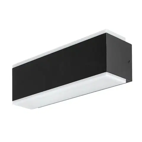Záhradné lampy Rabalux 77114 vonkajšie nástenné LED svietidlo Mataro, 12W, 3000K, 320lm, IP54