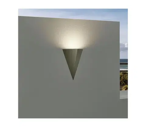 Záhradné lampy Eglo 95094 - Vonkajšie nástenné svietidlo TRIGO 2 LED/8W/230V 95094