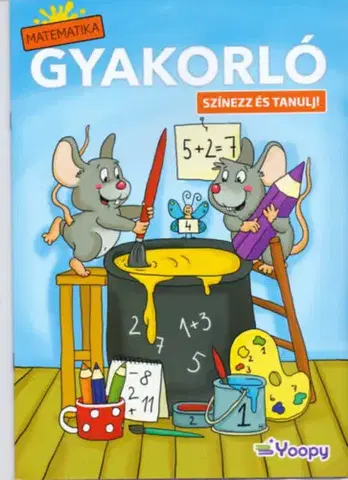 Pre deti a mládež - ostatné Matematikai Gyakorló -Színezz és tanulj