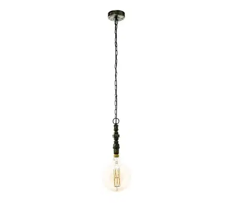 Svietidlá Eglo 79409 - LED luster na reťazi NASITI 1xE27/8W/230V 79409