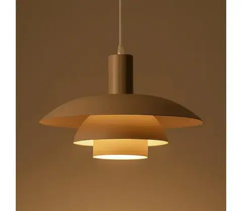 Svietidlá  Závesný luster FERRO 1xE27/15W/230V sivý ML2361