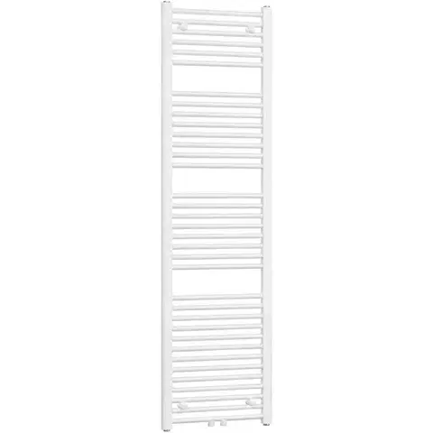 Radiátory do kúpeľne CERANO - Koupelnový radiátor Benito - středové připojení 50mm/boční - 703 W - bílá  lesklá - 1700x450 mm CER-808046