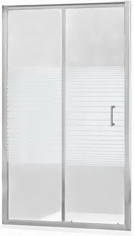 Sprchovacie kúty MEXEN - Apia posuvné sprchové dvere 120 cm dekor, chróm 845-120-000-01-20