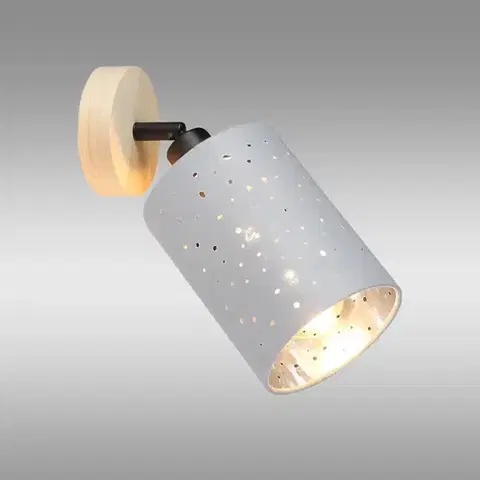 Moderné lampy do obývačky Nástenné bodové svietidlo DAFNE AS-DAE141BR LS1