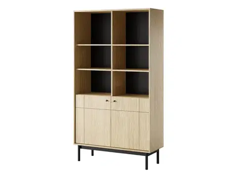 Nábytok ArtPS Regál JAPANESE R104 | oak line