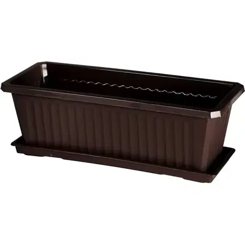 Záhrada Kvetináč balkónový  60 cm wenge