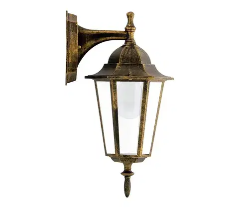 Záhradné lampy  Vonkajšie nástenné svietidlo 1xE27/20W/230V IP43 patina 201966