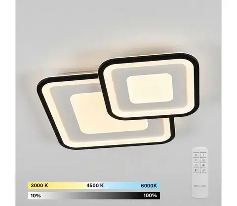 Svietidlá BRILAGI - Stmievateľné stropné svietidlo TANDORA LED/49W/230V 3000-6000K + diaľkové ovládanie BRXL35030-49W/CR