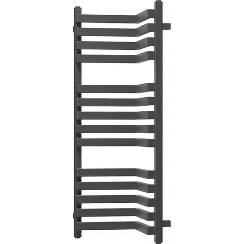 Radiátory do kúpeľne MEXEN - Loop vykurovací rebrík/radiátor 1000 x 375 mm, 572 W, antracit W129-1000-350-00-66
