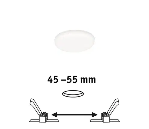 Svietidlá Paulmann 92390 - LED/4,5W IP44 Kúpeľňové podhľadové svietidlo VARIFIT 230V 92390