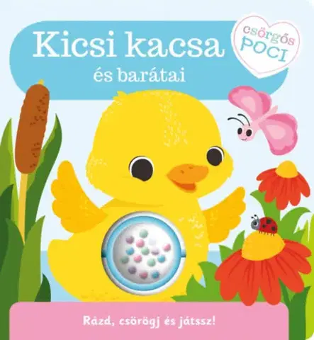 Leporelá, krabičky, puzzle knihy Csörgős poci - Kicsi kacsa és barátai
