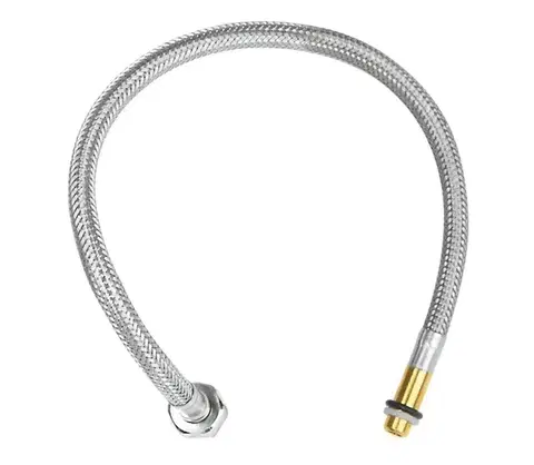Svietidlá GROHE 48066000 - Pripojovacia flexi hadica 420 mm nerez/lesklý chróm 48066000
