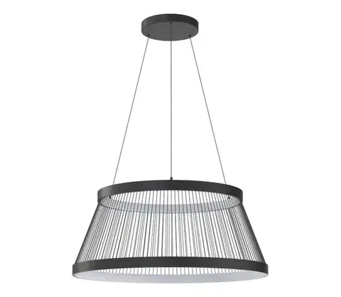 Svietidlá Zuma Line MD3328-2M-3BT - LED Stm. luster BALL LED/53W/230V 2700-6000K čierna + DO MD3328-2M-3BT