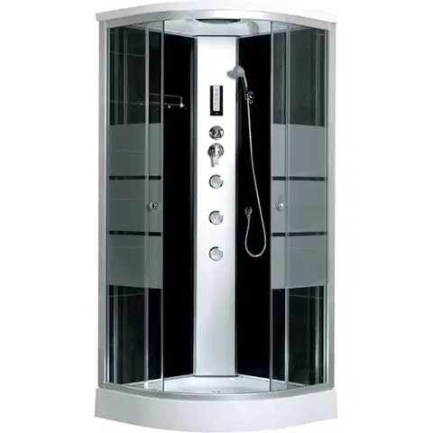 Sprchovacie kúty KERRA - Kabína s hydromasážou Lisa 90 5907548109811