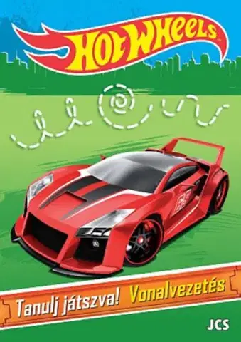 Nalepovačky, vystrihovačky, skladačky Hot Wheels - Tanulj játszva!