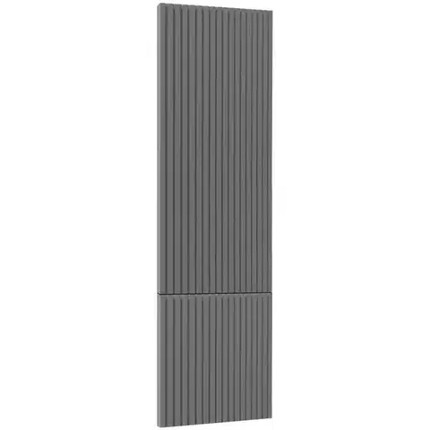 Kuchynské skrinky Čelo skrinky Luxeo F14-D40SPWN ryfla dark grey