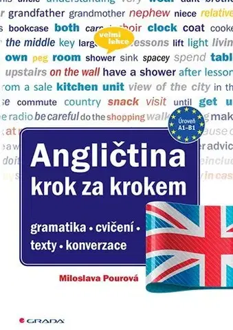 Gramatika a slovná zásoba Angličtina krok za krokem - Miloslava Pourová