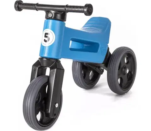 Odrážadlá Funny Wheels - odrážadlo 2v1 RIDER SPORT modrá/čierna 11408533